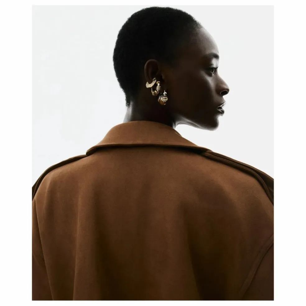 Boucles d'Oreilles Hoops | Camel