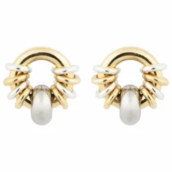 Boucles d'Oreilles Klik Donut Baby | Doré