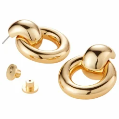 Boucles d'Oreilles Mega Faye | Doré