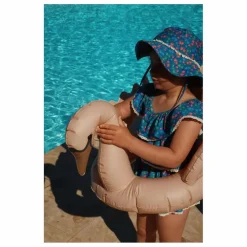 Bouée gonflable Swan | Rose pêche