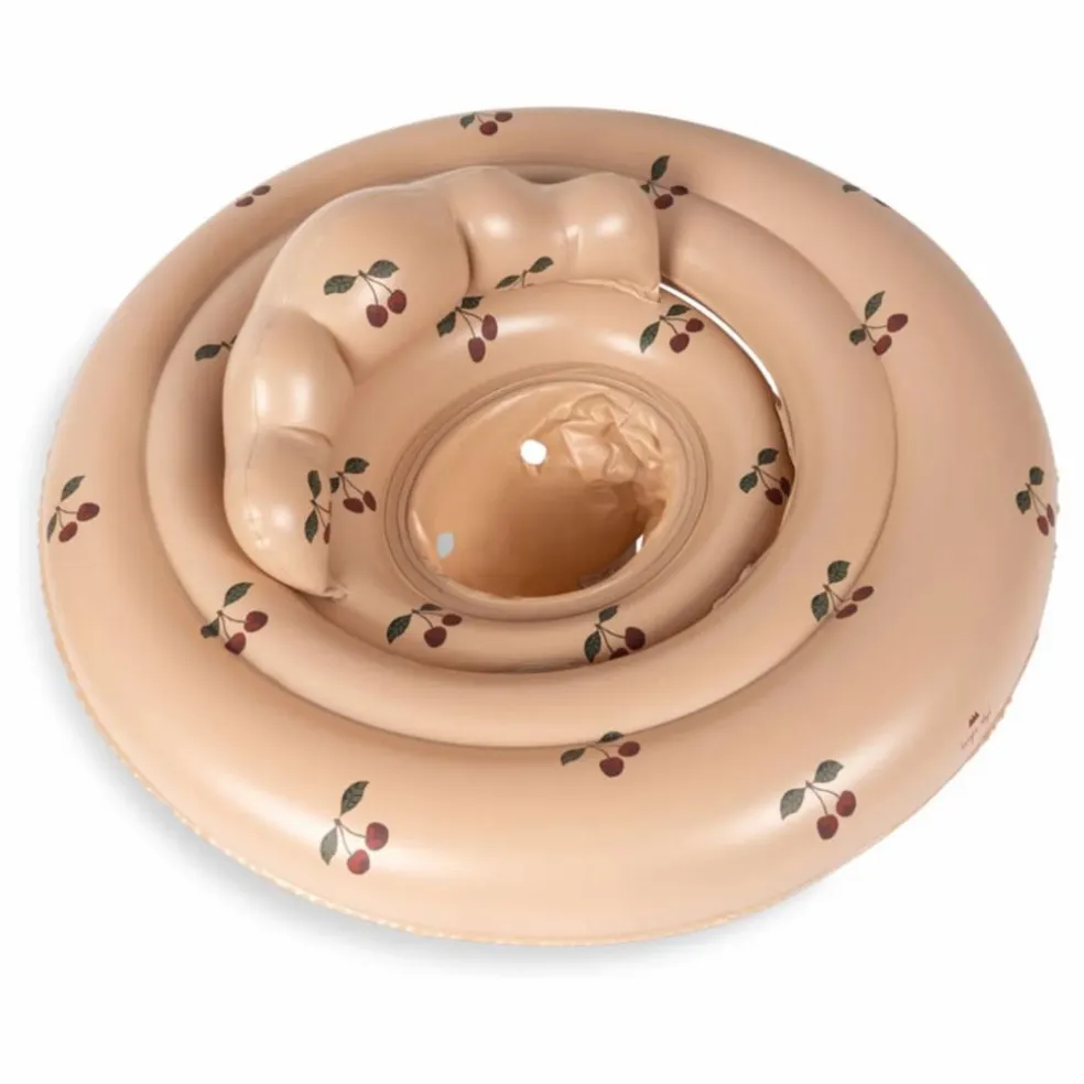 Bouée siège gonflable pour bébé Cherry | Blush