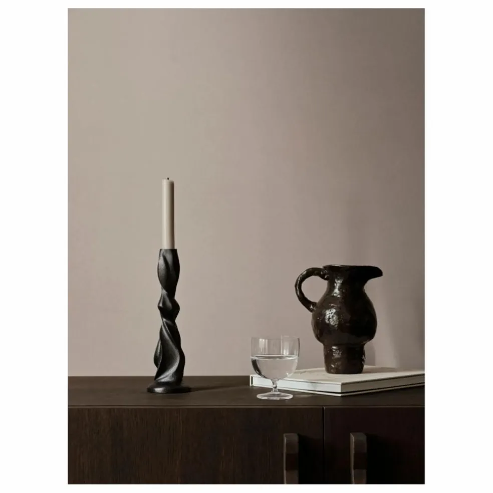 Bougeoir Gale | Gris anthracite