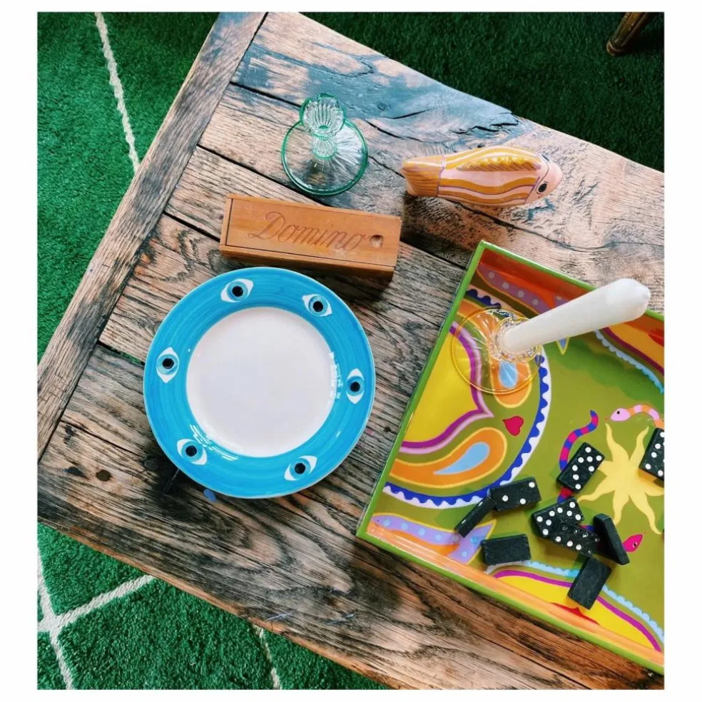 Bougeoir Jane en verre | Vert
