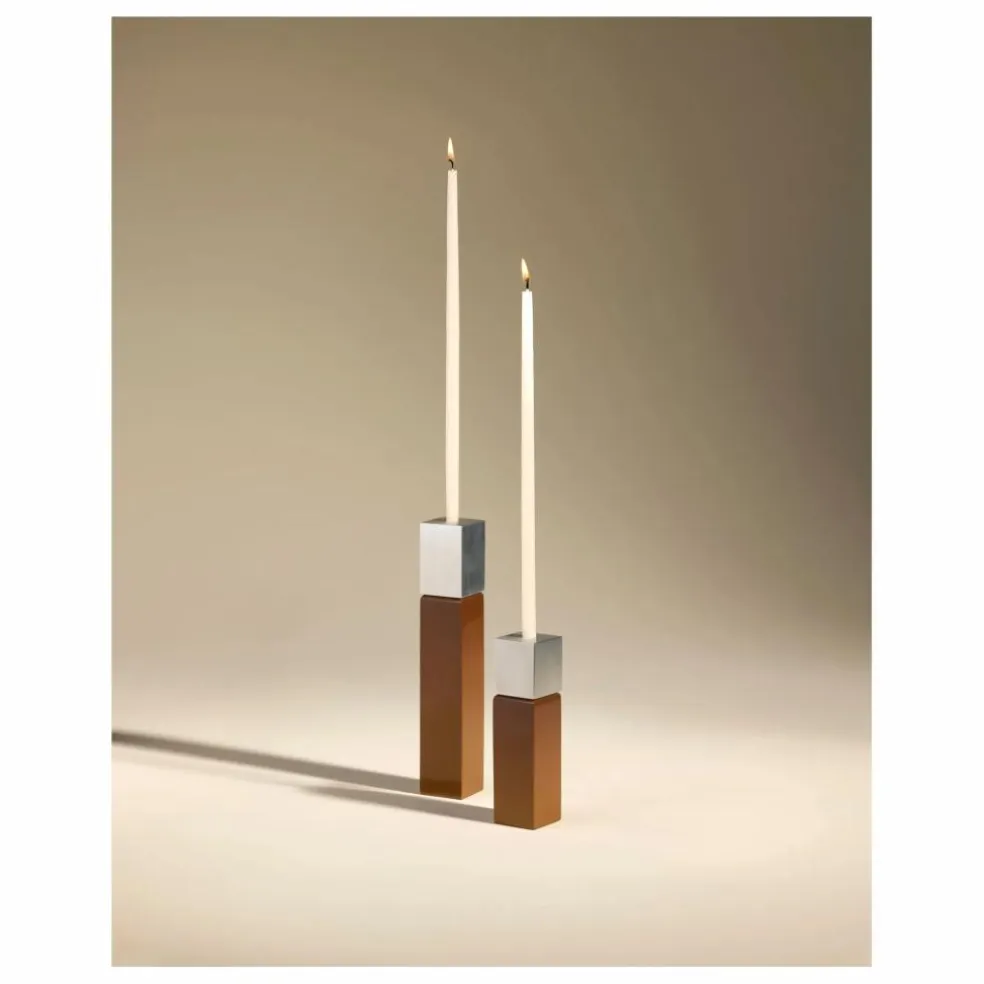 Bougeoir Oscar | Carmin