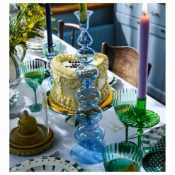 Bougeoir Stone Balloon | Bleu