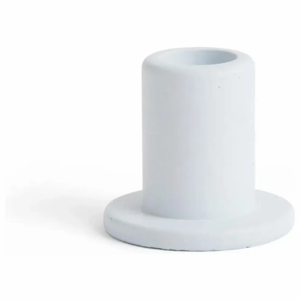 Bougeoir Tube | Bleu Clair