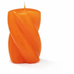 Bougie Blunt twisted - 9cm | Orange