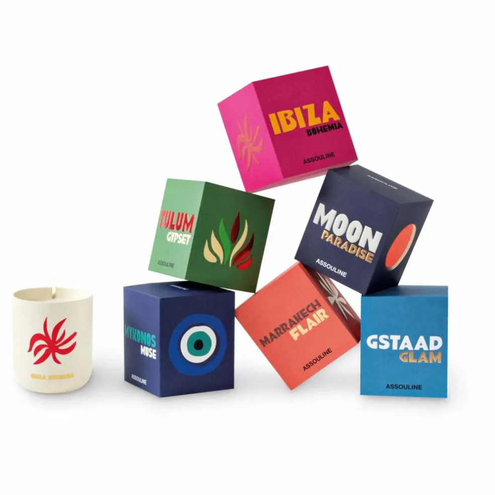 Bougie en céramique Ibiza Bohemia | Rose