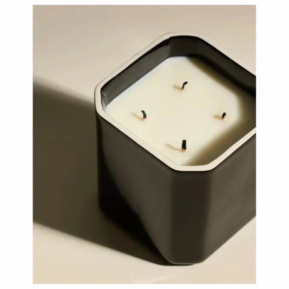 Bougie Facette - Ambre noire
