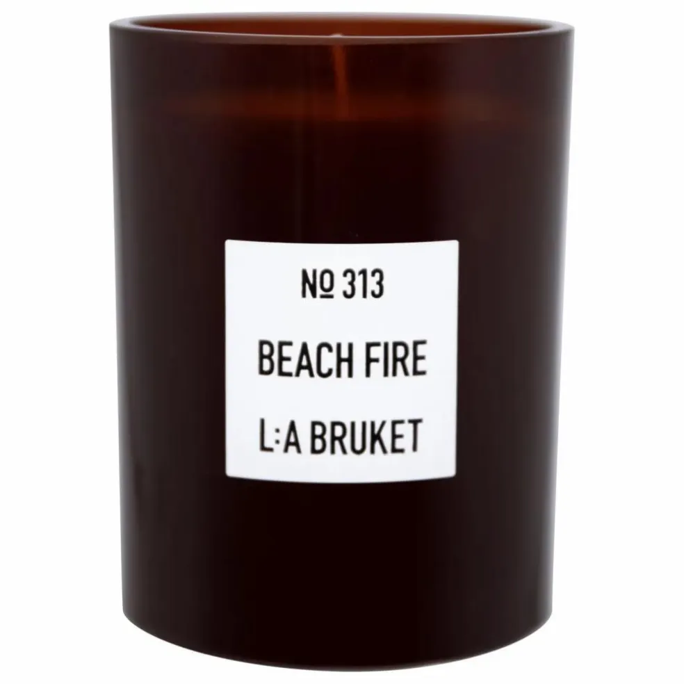 Bougie parfumée Beach Fire - 260g | Non teinté