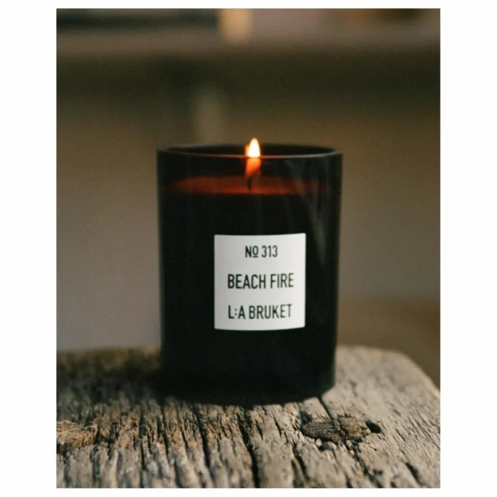 Bougie parfumée Beach Fire - 260g | Non teinté