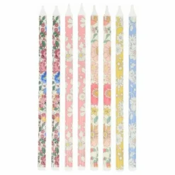 Bougies d'anniversaire - Meri Meri x Liberty - Set de 5