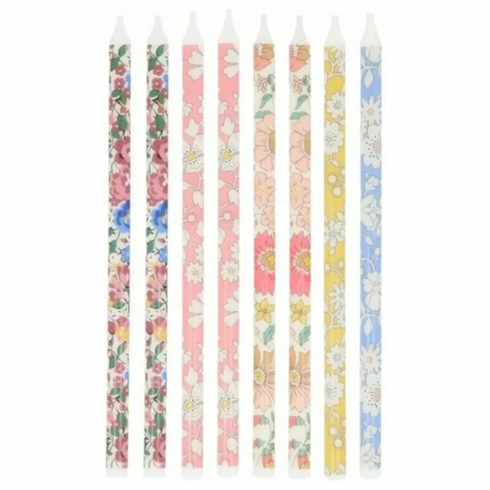 Bougies d'anniversaire - Meri Meri x Liberty - Set de 5