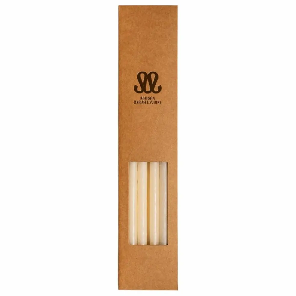 Bougies fines - Set de 10 | Ecru
