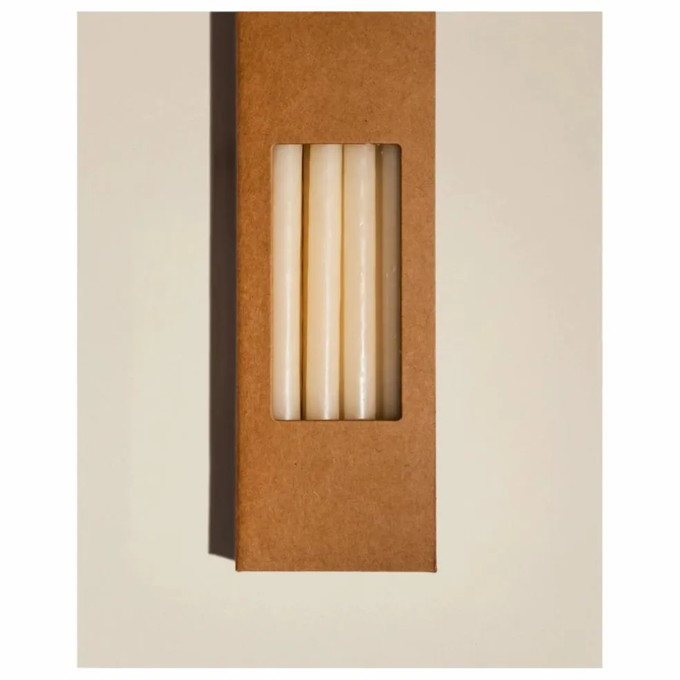 Bougies fines - Set de 10 | Ecru