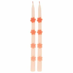 Bougies Fleurs - Set de 2