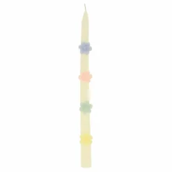 Bougies Fleurs - set de 2 | Pastel