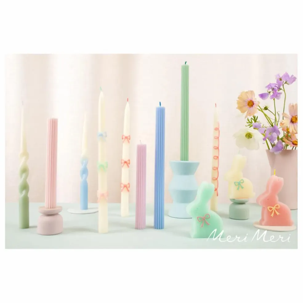 Bougies Lapin - Set de 3 | Pastel