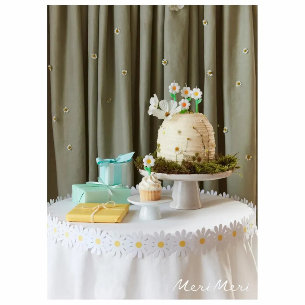 Bougies Marguerite - set de 6