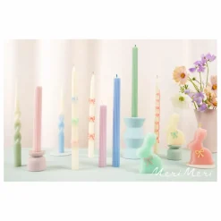 Bougies Nœuds - Set de 2 | Rose
