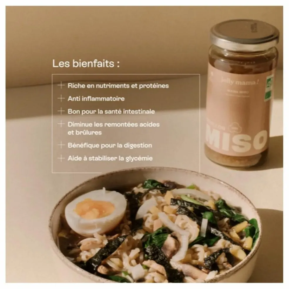 Bouillon Miso Mama Miso - 6 bouillons de 240 ml