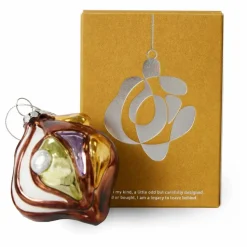 Boule de Noël anatomic ronde en verre