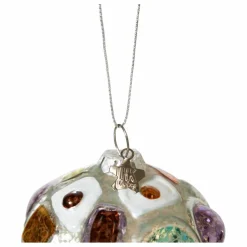Boule de Noël bijoux ronde en verre