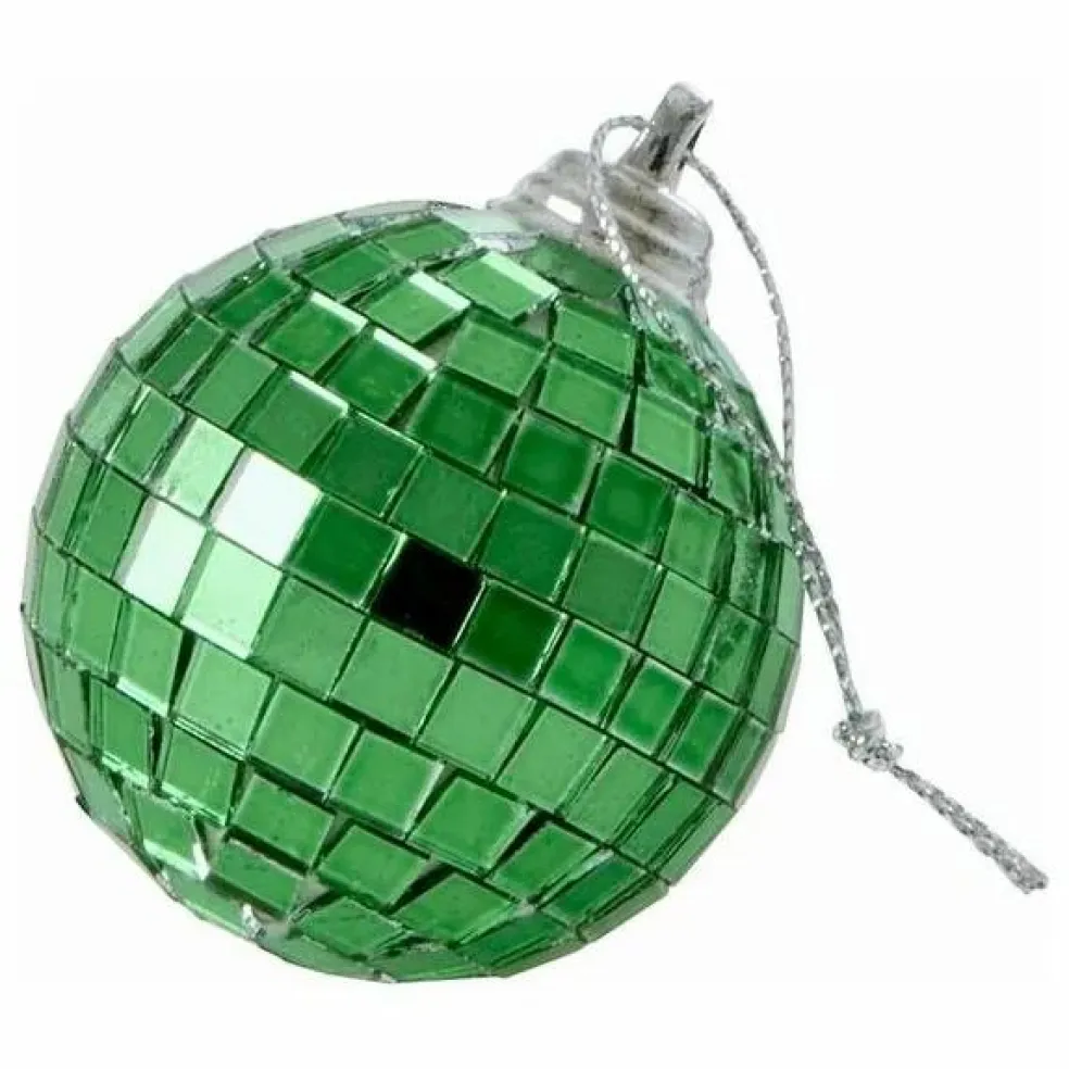 Boule de Noël Disco | Vert