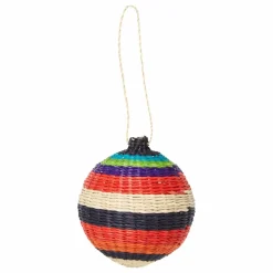 Boule de noël Jipi en rotin