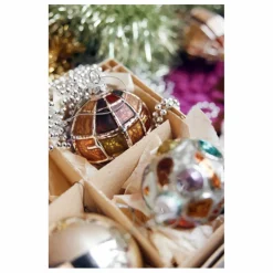 Boule de Noël ronde en verre