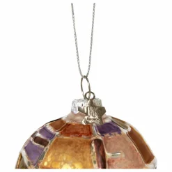 Boule de Noël ronde en verre