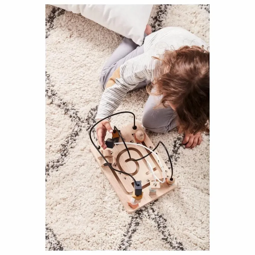Boulier labyrinthe en bois
