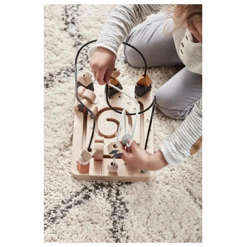 Boulier labyrinthe en bois