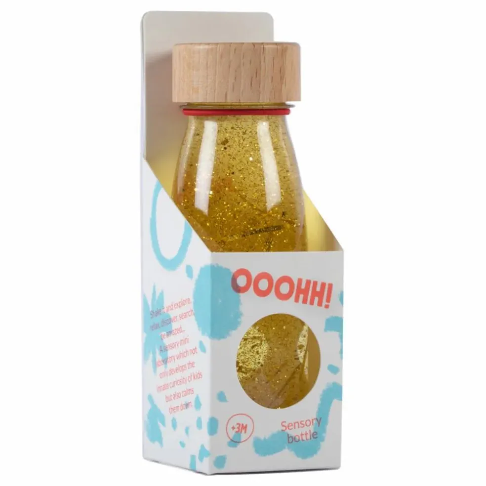 Bouteille sensorielle | Doré