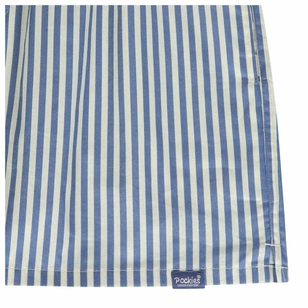 Boxers Boyfriend Rayés | Bleu