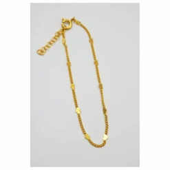 Bracelet Chaîne Coeur | Doré