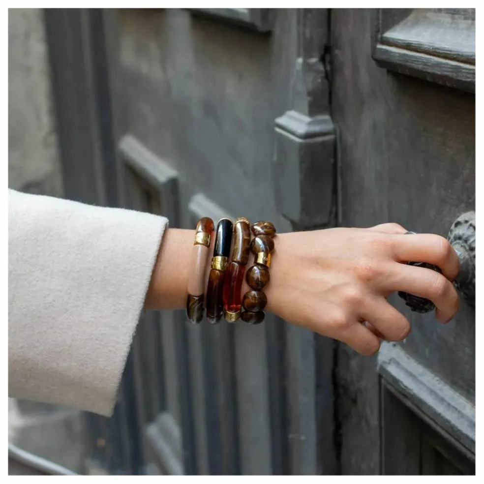 Bracelet Moca 3 | Marron