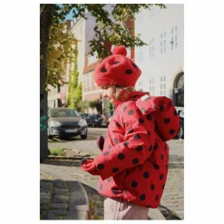 Béret Coccinelle Laine Mérinos | Rouge