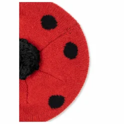 Béret Coccinelle Laine Mérinos | Rouge