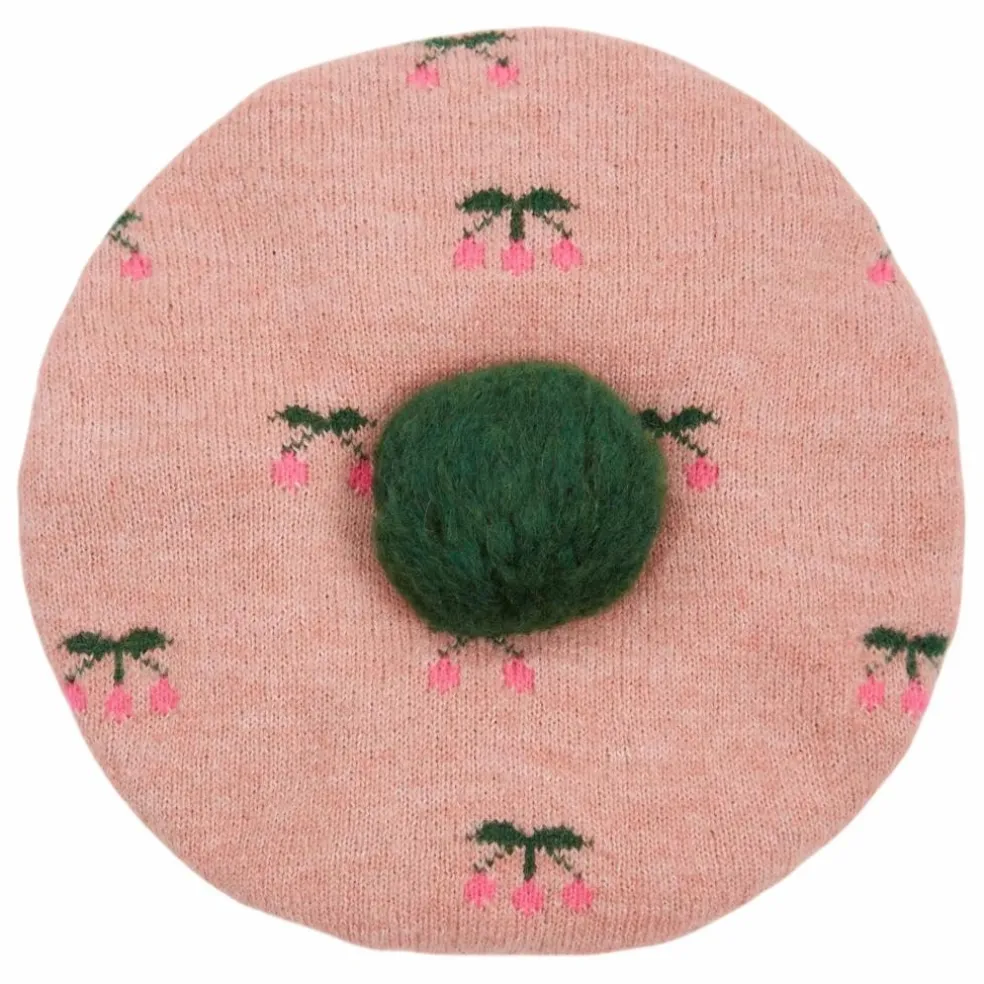 Béret Pompom | Rose