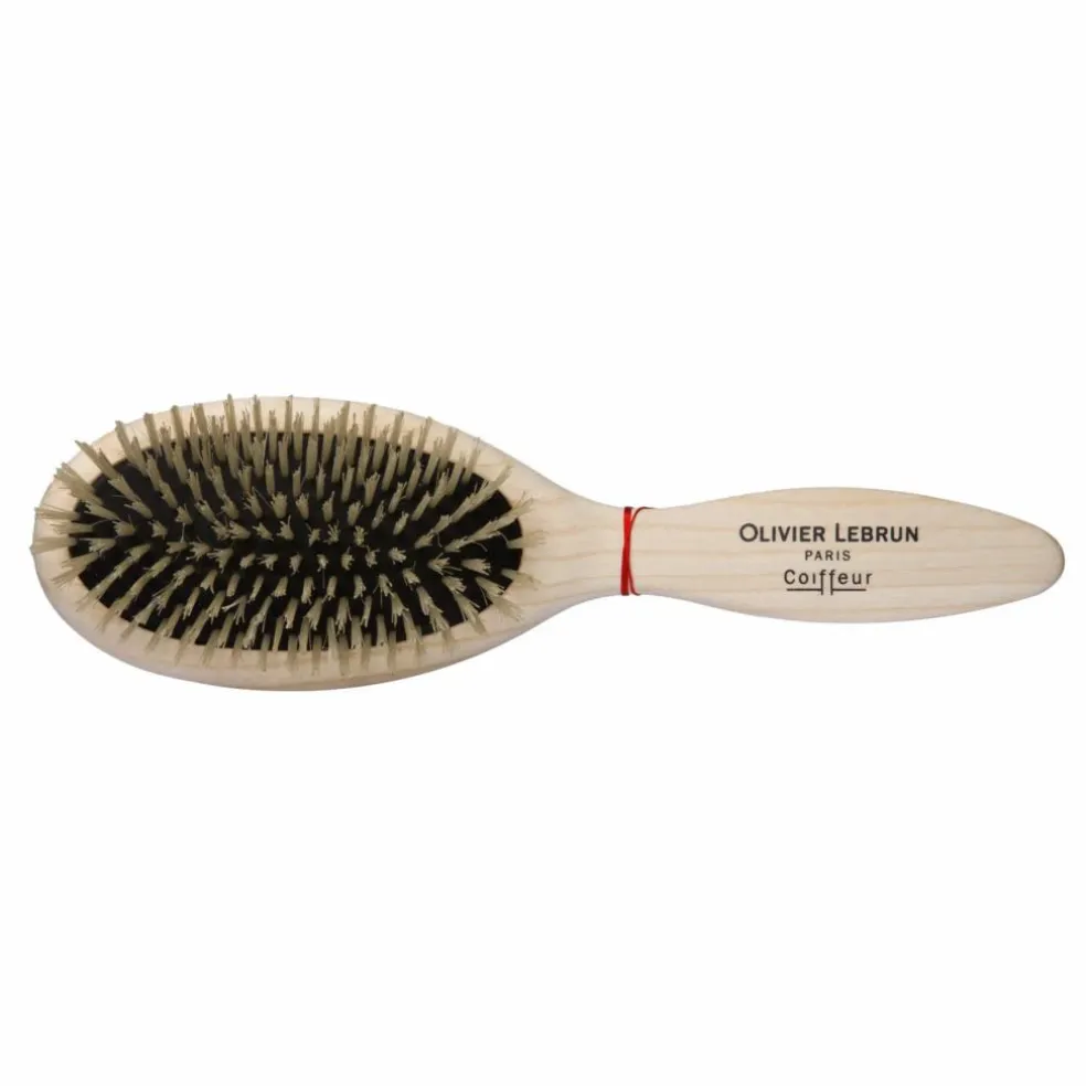 Brosse en frêne pour cheveux fins