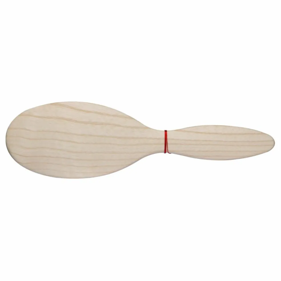 Brosse en frêne pour cheveux fins