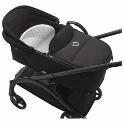 Bugaboo Dragonfly Poussette citadine complète châssis noir | Vert forêt