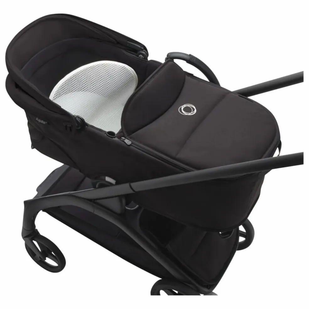 Bugaboo Dragonfly Poussette citadine complète châssis noir | Taupe