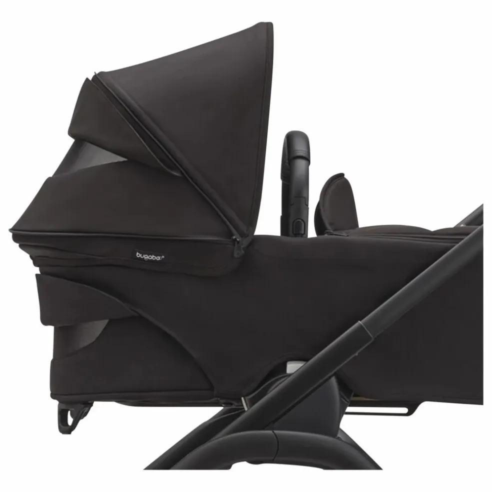 Bugaboo Dragonfly Poussette citadine complète châssis noir | Taupe