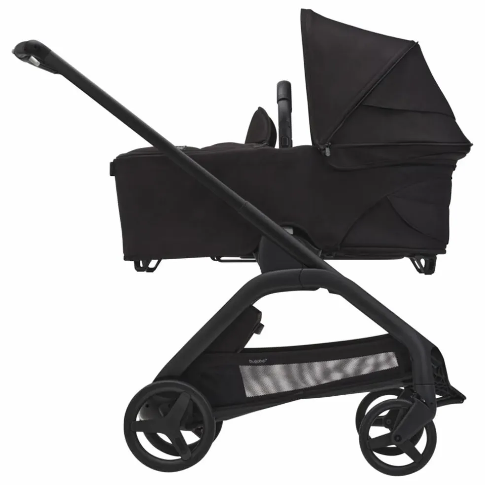 Bugaboo Dragonfly Poussette citadine complète châssis noir | Noir