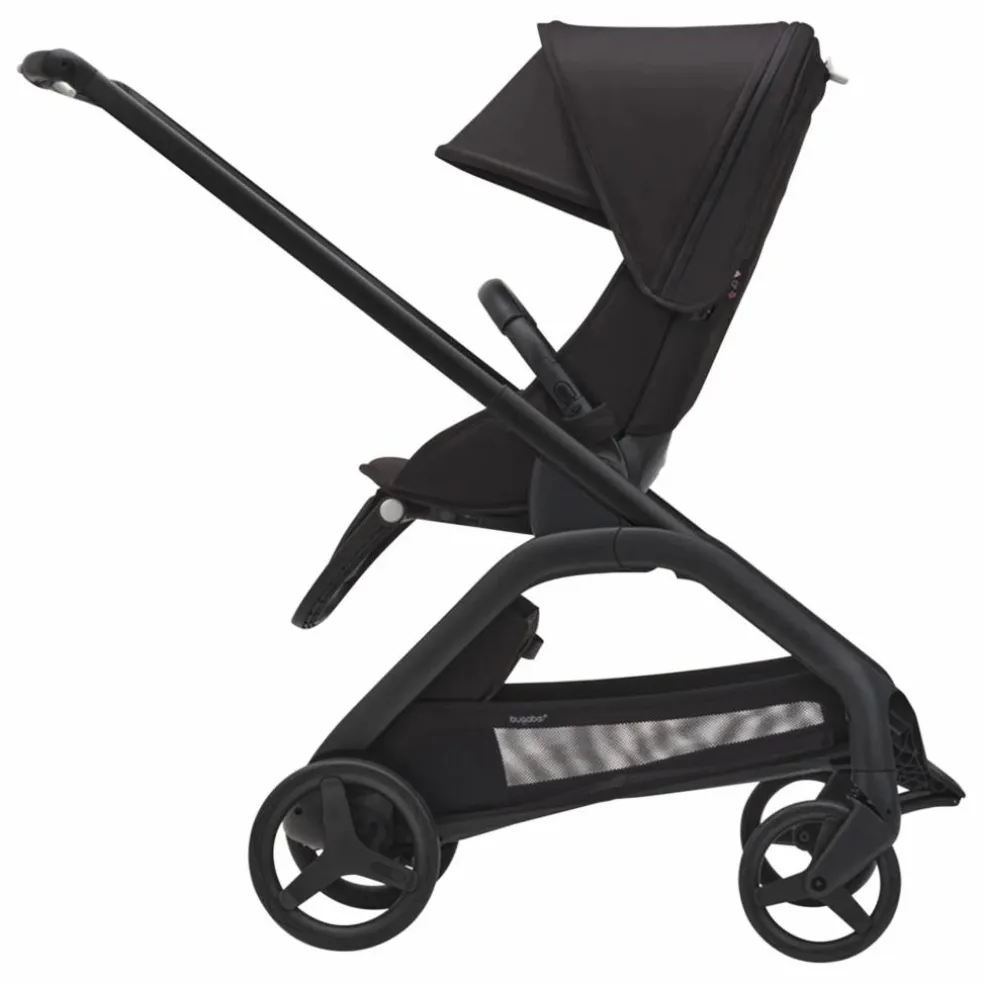 Bugaboo Dragonfly Poussette citadine complète châssis noir | Noir