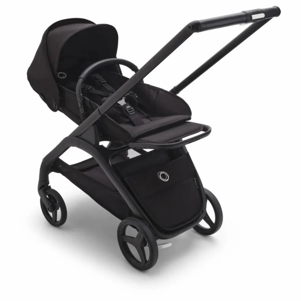 Bugaboo Dragonfly Poussette citadine 2eme âge châssis noir | Noir