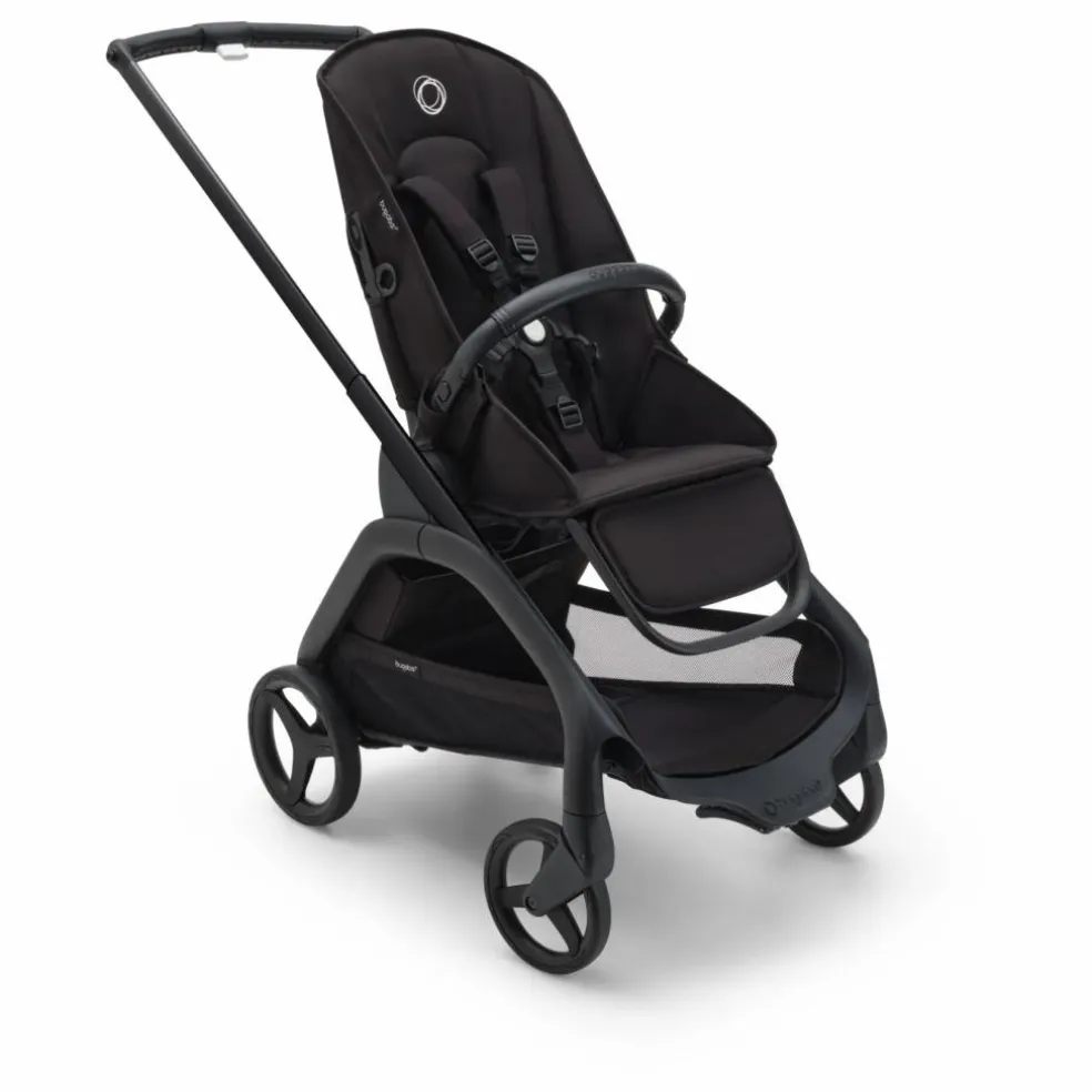 Bugaboo Dragonfly Poussette citadine 2eme âge châssis noir | Noir