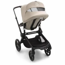 Bugaboo Fox 5 Poussette tout-terrain complète châssis noir | Taupe